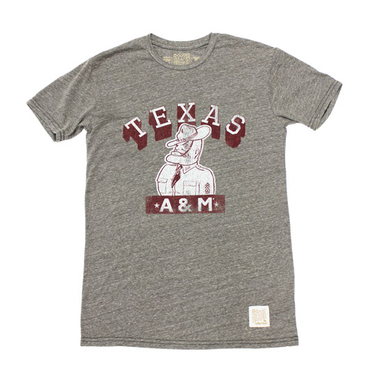 Original Retro Brand College Vault Texas A&M Ol' Sarge tshirt shirt American made USA